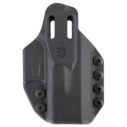 Blackhawk 416068BK Stache IWB Size 68 Black Polymer Belt Clip Compatible w/Glock 43/43X Springfield Hellcat Ambidextrous