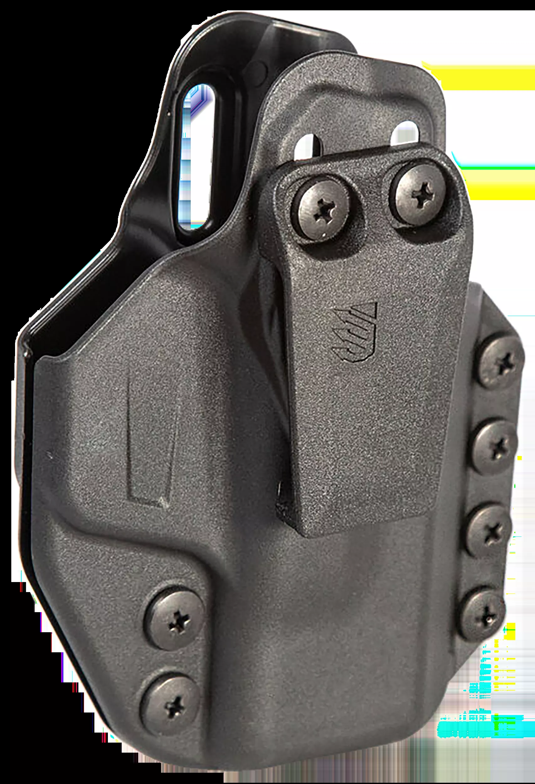 Blackhawk 416078BK StacheIWB, Size 78 Black Polymer Belt Clip, Fits Sig P365XL Ambidextrous