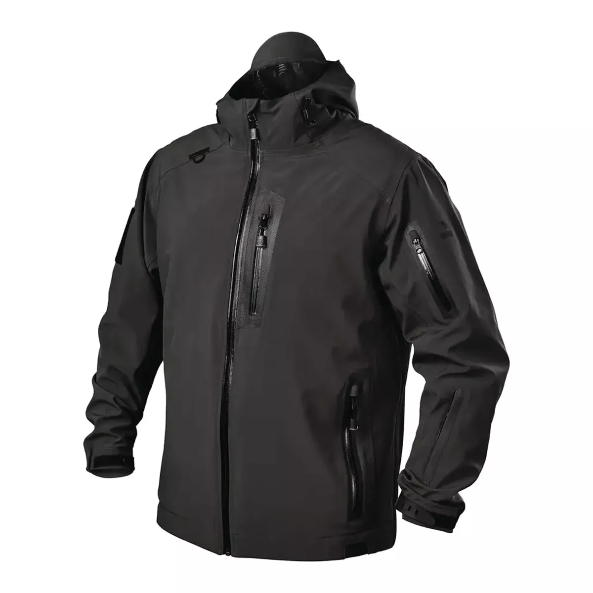 Blackhawk Tactical Softshell Waterproof Jacket Black Size Small