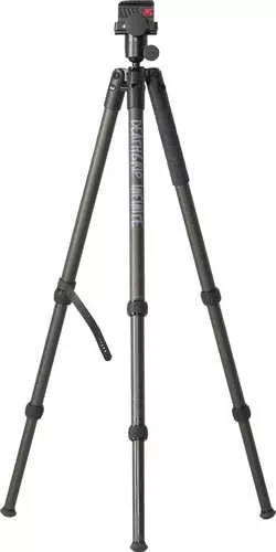 Bog-Pod DeathGrip Infinite Tripod Black/Carbon Fiber Legs Rubber With Removeable Spike