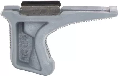 Bravo Company KAG Kinesthetic Angled Grip Wolf Gray Polymer - Fits Picatinny Rails