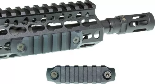 Bravo Company KeyMod 3" Nylon 5-Slot Picatinny Rail Section - Black