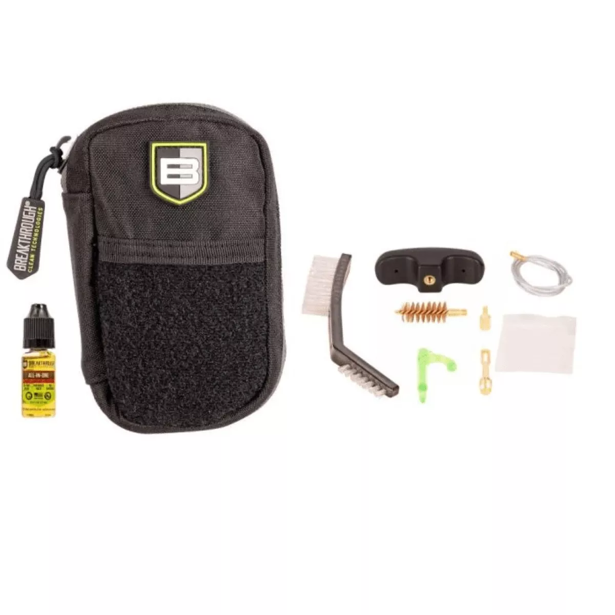 Breakthrough Clean Badge Pull Thru Cleaning Kit, .44/.45 Cal - BTCOP44