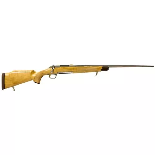 Browning 035332248 X-Bolt White Gold 270 WSM 3+1 Cap 24" Satin Stainless Rec/Barrel Gloss AAA Maple Stock Right Hand (Full Size)