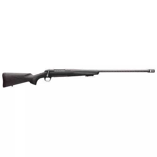 Browning 035543227 X-Bolt Pro Long Range 7mm Rem Mag 3+1 26" Fluted MB Carbon Gray Elite Cerakote Black Carbon Fiber Stock Right Hand (Full Size)