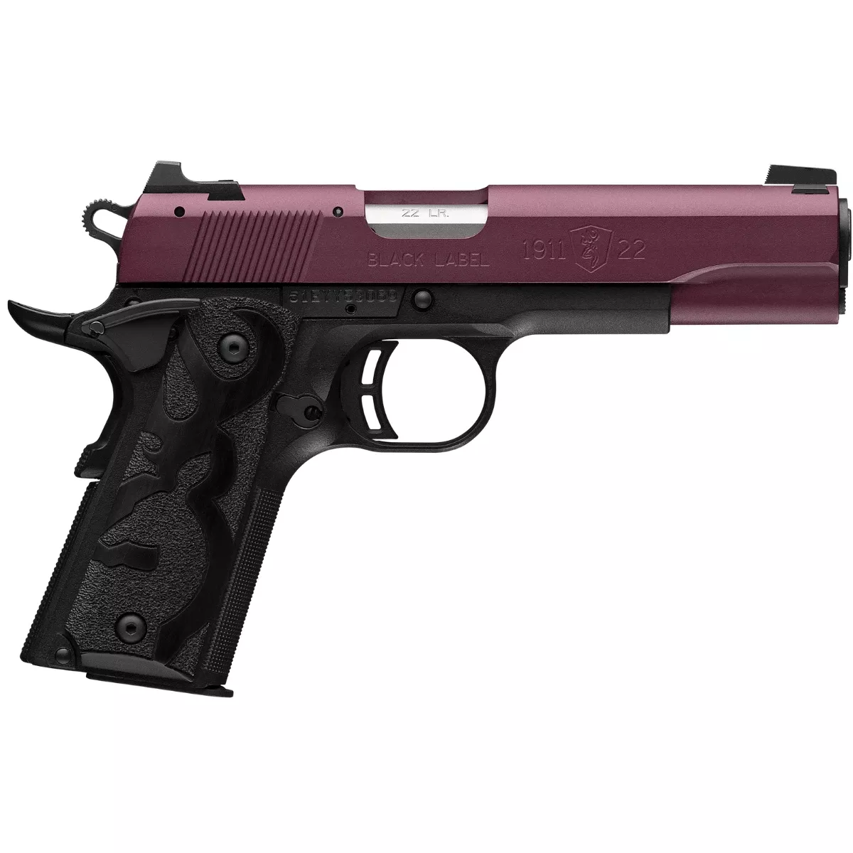Browning 1911-22 Black Label 22 LR Pistol with 4.25" Matte Stainless Steel Barrel - 051899490
