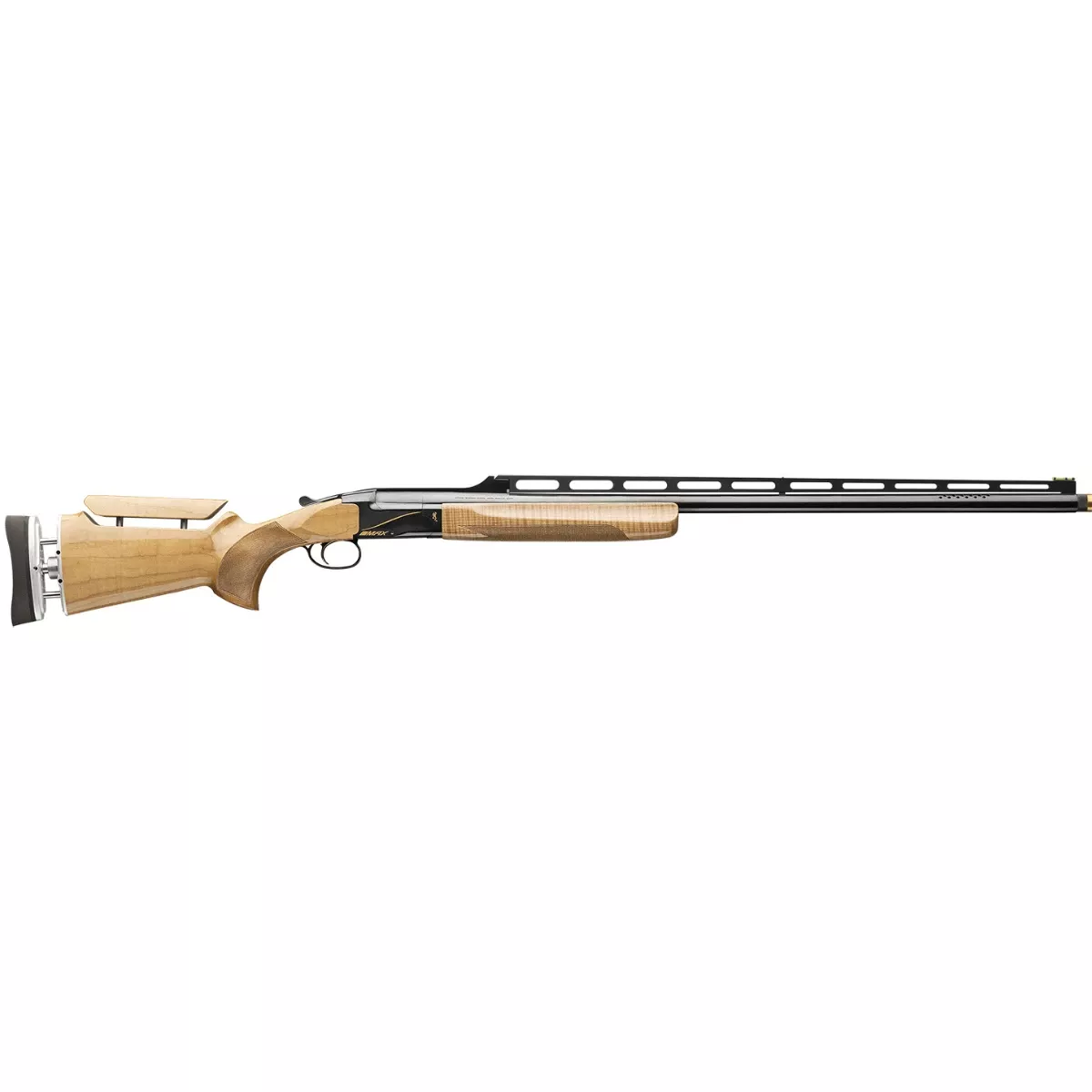 Browning BT-99 Max 12 Gauge Single Shot Shotgun with 34" Polished Blued Adjustable Vent Rib Barrel - 017092401