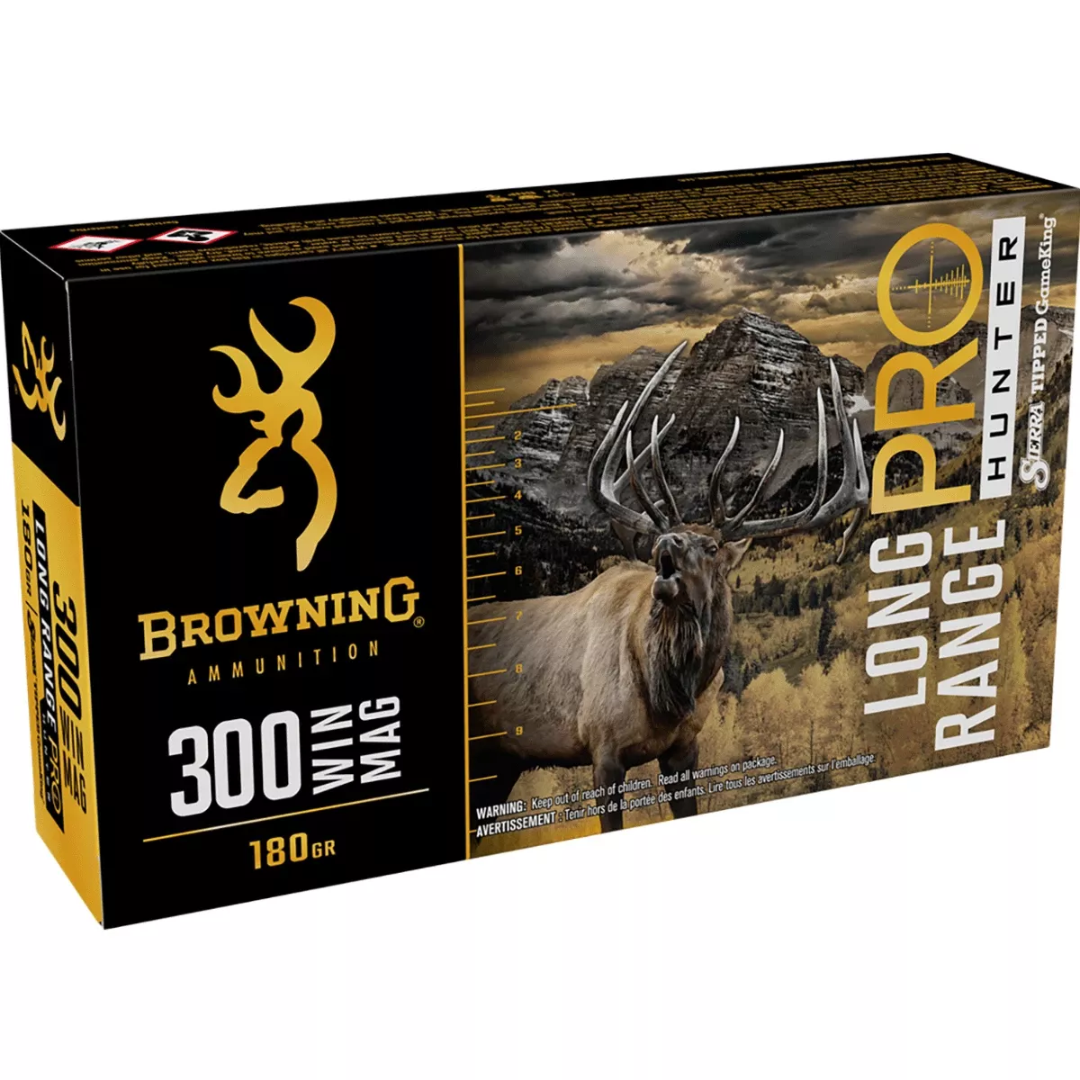 Browning Long Range Pro 300 Win Mag, 180 grain - 20 Per Box - B192503002
