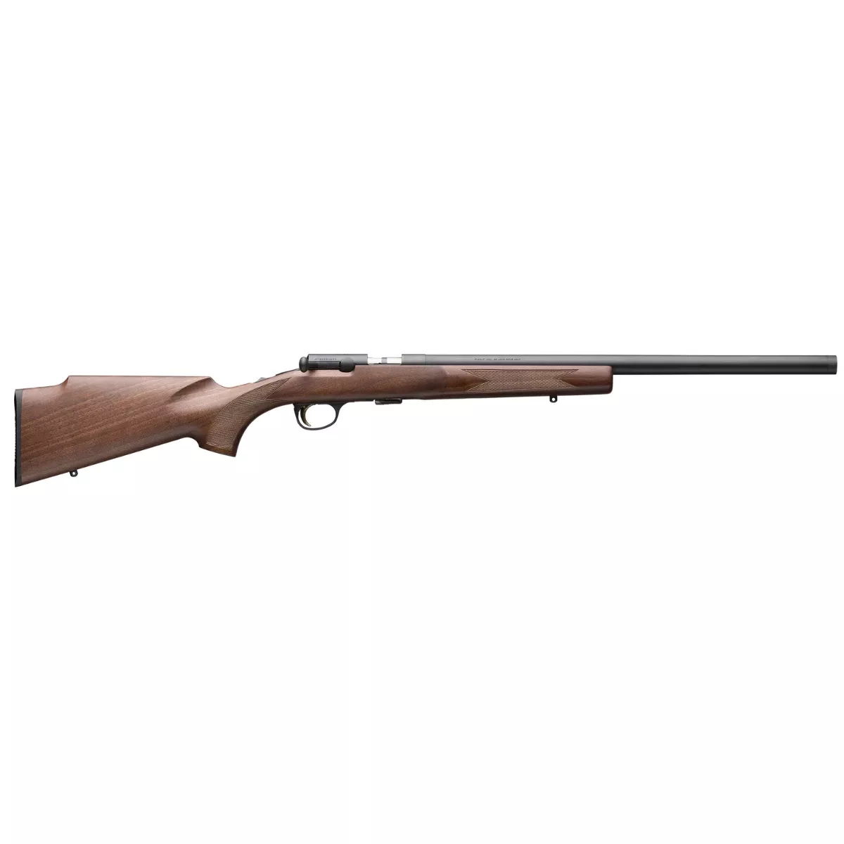 Browning T-Bolt Target SR 22 WMR Rifle with 20" Matte Blued Heavy Bull Threaded Barrel - 025253204