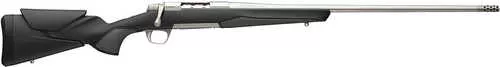 Browning X-Bolt 2 Hunter Full Size 7mm PRC 3+1 24" Stainless Steel Threaded Barrel, Drilled & Tapped Stainless Steel Receiver, Adj Vari-Tech Black Composite Stock w/Adjustable Comb & LOP