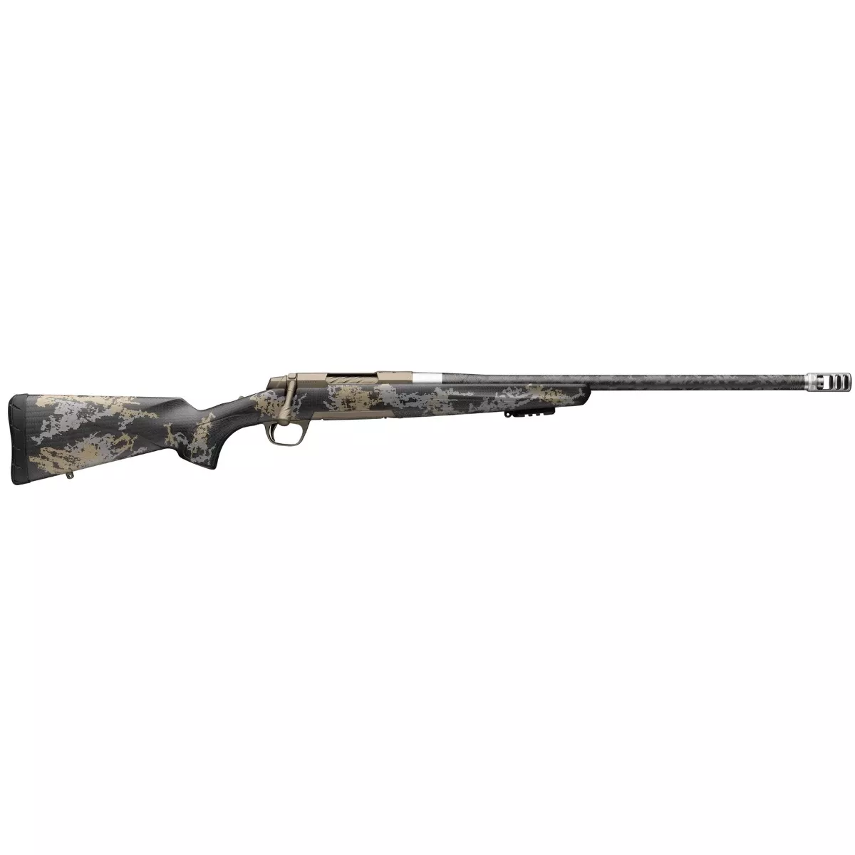 Browning X-Bolt 2 Mountain Pro Carbon Fiber 6.5 PRC Rifle with 24" Smoked Bronze Sporter Threaded Barrel - 036015294