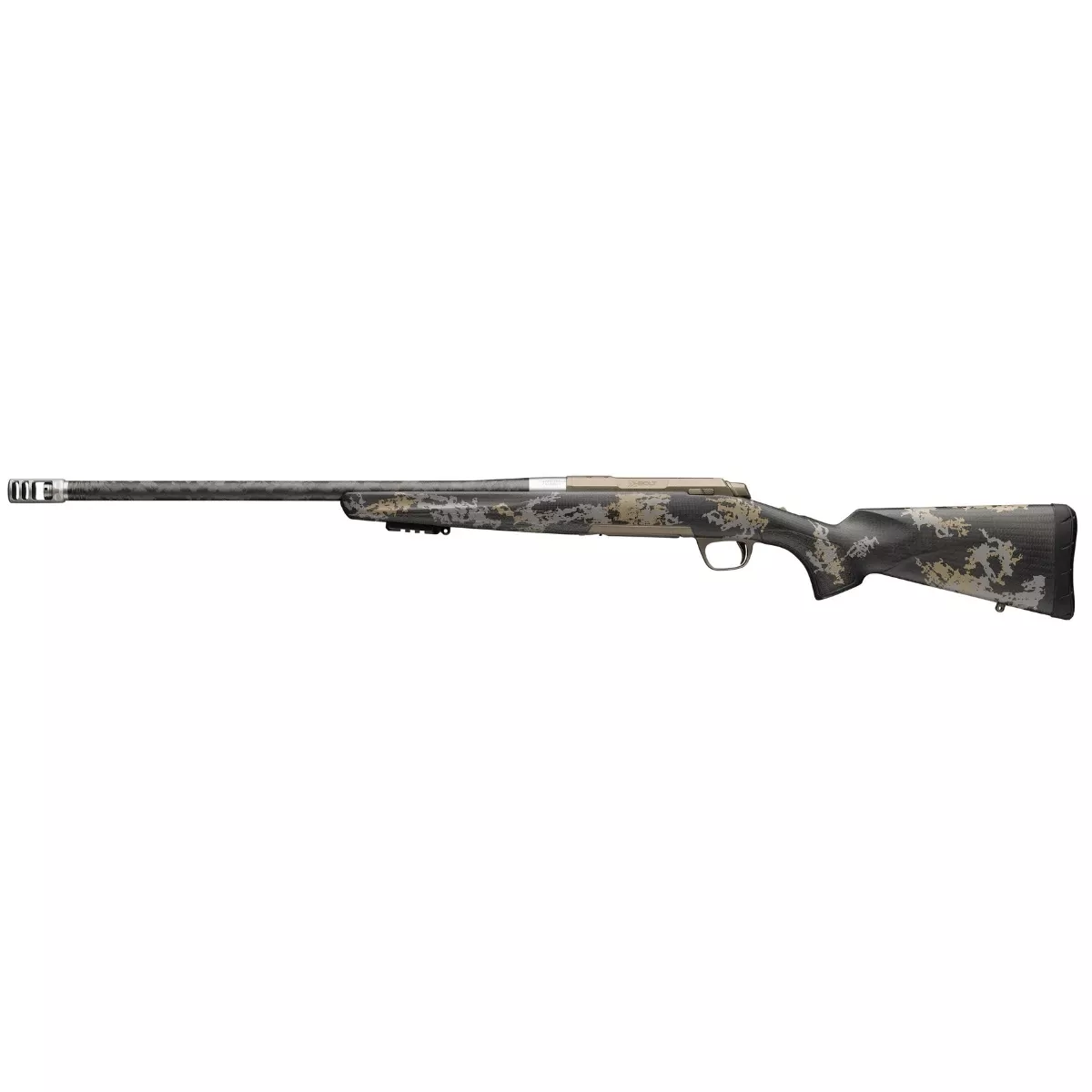 Browning X-Bolt 2 Mountain Pro Carbon Fiber, Smoke Bronze 300 Win Mag Rifle with 26" Sporter Threaded Barrel - 036015229