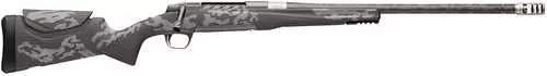 Browning X-Bolt 2 Mtn Pro SPR 300 Win Mag 3+1 22" Carbon Fiber Wrapped Threaded Barrel, Carbon Gray Cerakote Drilled & Tapped Stainless Steel Receiver, Picatinny Rail Forend, Adj Comb w/Gray Graphics Carbon Fiber Stock
