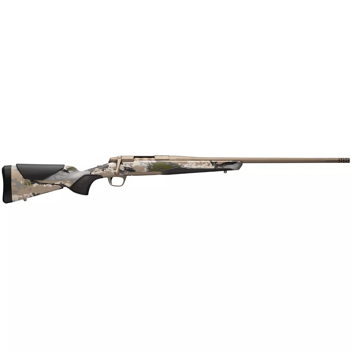 Browning X-Bolt 2 Speed 243 Win Rifle with 22" Smoked Bronze Cerakote Fluted Sporter SR Barrel - 036006211