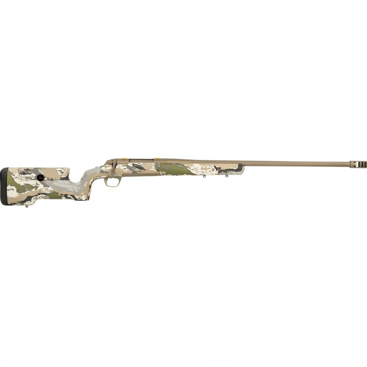 Browning X-Bolt Hells Canyon Max LR 28 Nosler Rifle with 26" Smoked Bronze Cerakote Fluted Barrel - 035555288
