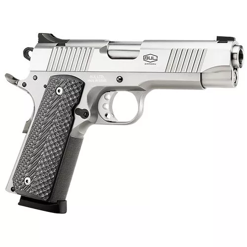 Bul Armory 39104GC 1911 Commander9mm Luger 4.25" 10+1 Stainless Steel Black Polymer Grip