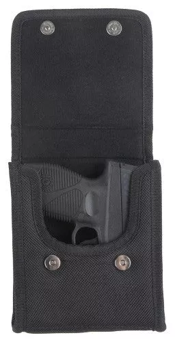 Bulldog BD849 Vertical Cell Phone Holster Compact 9mm Ambi Black Nylon