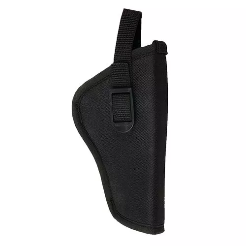 Bulldog DLX12 Pit Bull OWB Black Nylon Belt Loop Fits S&W J/K/L/N Frame Fits 3-4" Barrel Right Hand