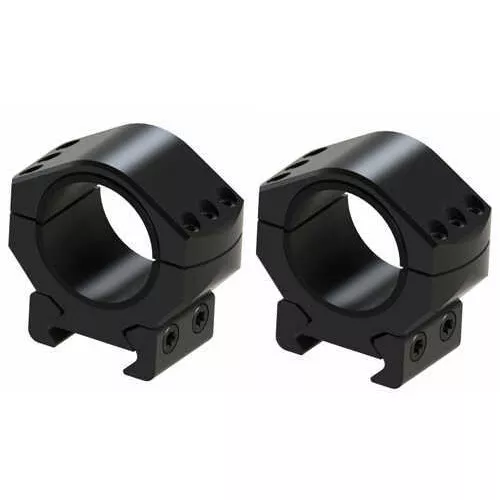 Burris Pair of XTR Signature Rings 30mm 1" Height Matte Black Aluminum