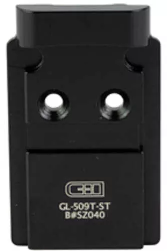C&H Precision Weapons Mounting Plate Fits Glock MOS System For the 509T Anodized Black