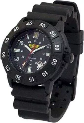 Camp Uzi-001 Protector Watch TRIT Bk Rubber