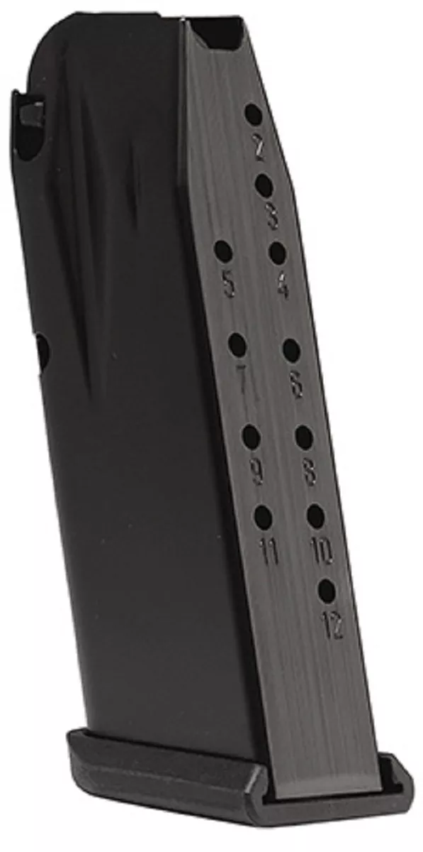 Canik TP9 Subcompact 12rd 9mm Luger Caliber Black Metal Magazine - MA901
