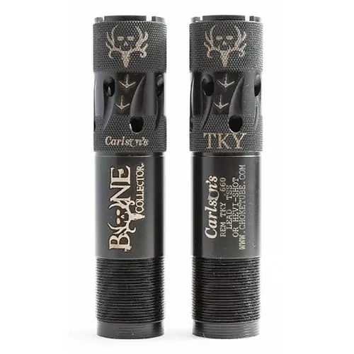 Carlson's Choke Tubes 80120 Bone CollectorRem Choke 12 Gauge Turkey 17-4 Stainless Steel Matte Black (Ported, Extended)