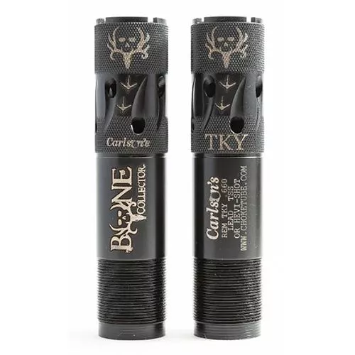 Carlson's Choke Tubes 80125 Bone CollectorRem Choke 20 Gauge Turkey 17-4 Stainless Steel Matte Black (Ported, Extended)