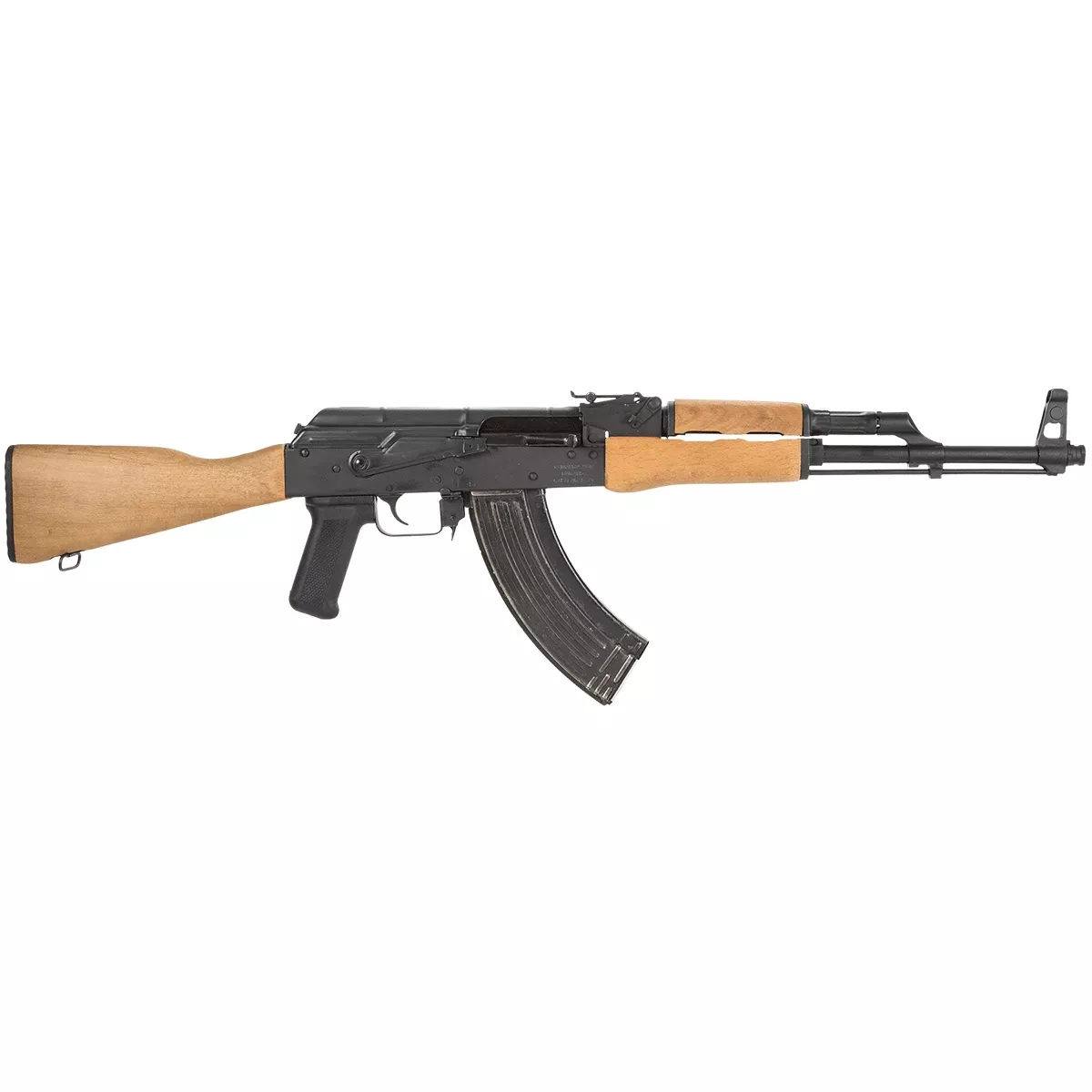 Century Arms RI1826N GP WASR-10 with No Muzzle Brake 7.62x39mm 16.30" 30+1 Black Hardwood Stock Black Polymer Grip Right Hand