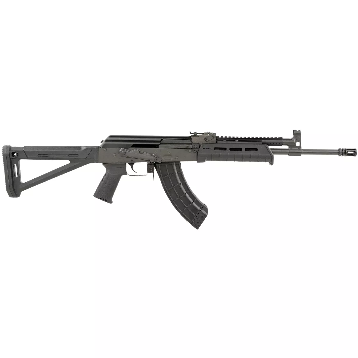 Century Arms RI4378N VSKA Trooper 7.62x39mm 30+1 16.50" Barrel w/Flash Hider, Black Hard Coat Anodized Aluminum Receiver, Magpul MOE AK Stock, Pistol Grip & Ultimak Handguard