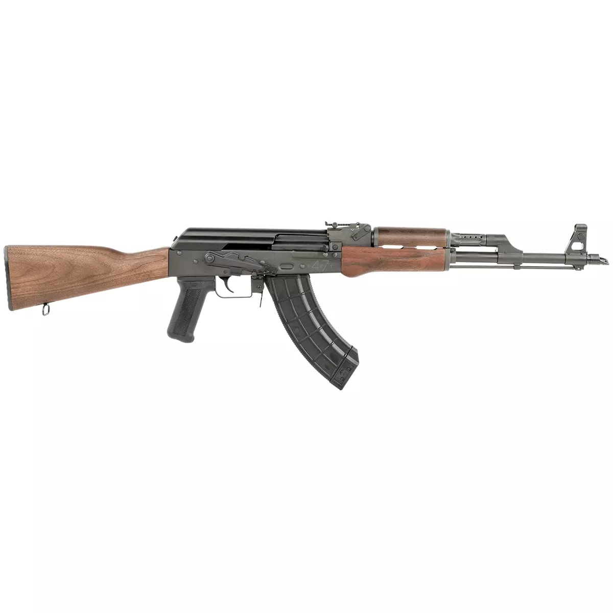 Century Arms RI4416N BFT47 7.62x39mm 30+1 16.50" Chrome Moly Steel Barrel w/Slant Compensator, Black Phosphate Finished Receiver, Walnut Wood Stock, Black Polymer Grip