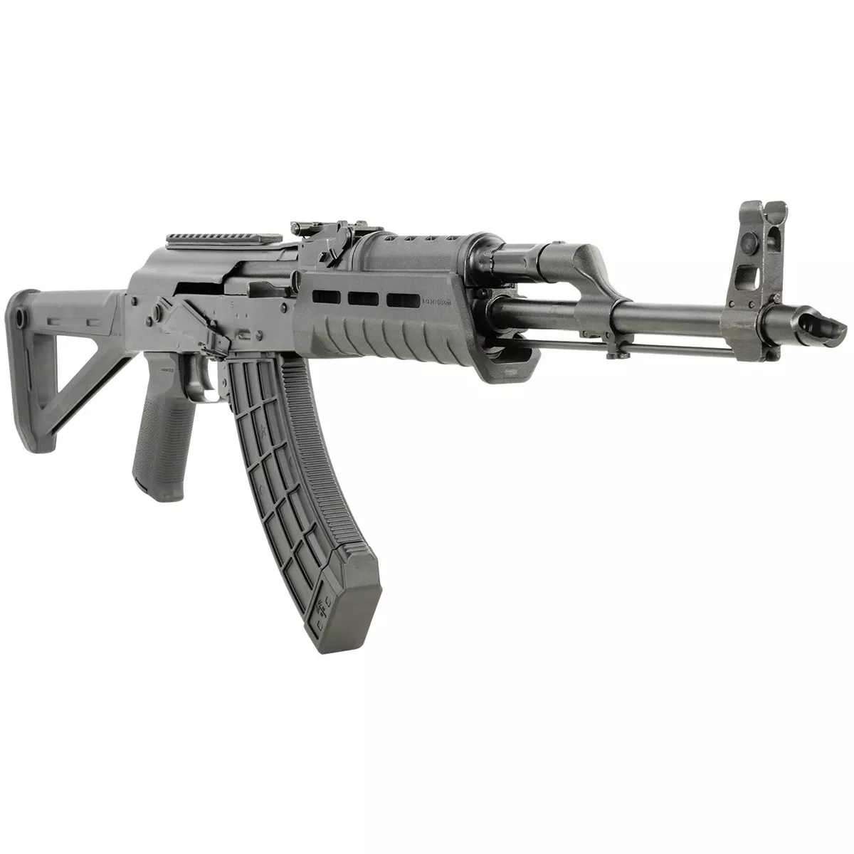 Century Arms RI4975N CGR 7.62x39mm 30+1 16.50" 4140 Steel Barrel w/AK Slant Muzzle, Forged Front Trunnion, Blued Barrel/Rec, Black Magpul Furniture, Includes Bayonet Lug & Cleaning Rod, (Romanian Built)