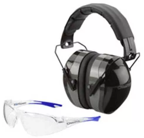 Champion Traps and Targets Shooting Glasses Ballistic Eyes and Ears Combo 40622