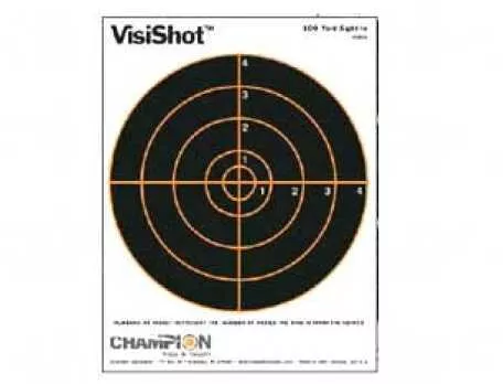 Champion Traps and Targets VisiShot 100 Yard Sight In (10 Pack) 45802