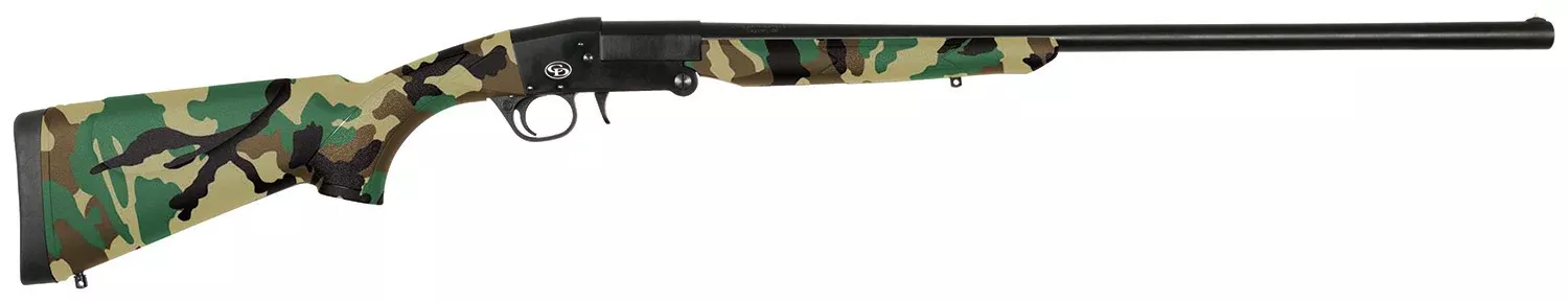 Charles Daly 101 20 Gauge 3" 26" 1-Rd Break Open Shotgun - Woodland Camo