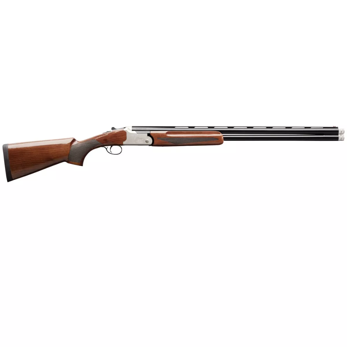 Charles Daly 202A 12 Gauge Shotgun with 28" Vent Rib Blued Barrel, Engraved Aluminum Receiver, Checkered Walnut Stock & Forend, Single Selective Trigger - 930244
