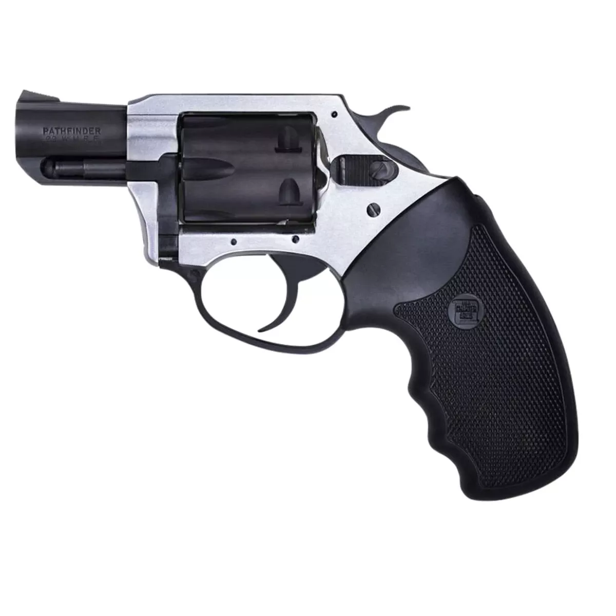 Charter Arms Pathfinder Lite 22 Mag with 2" Black Passivate Stainless Steel Barrel & Cylinder and Anodized Aluminum Frame - 52329