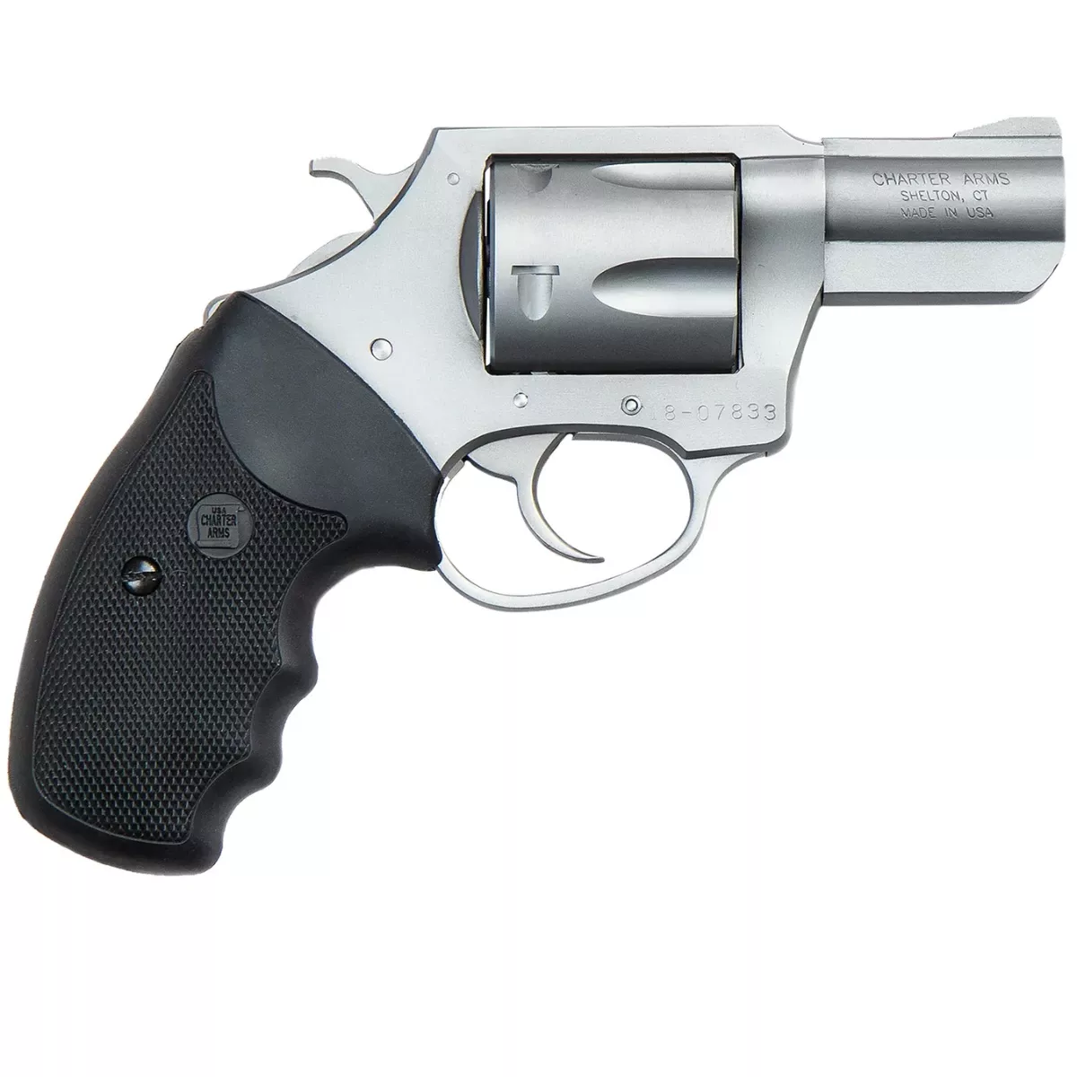 Charter Arms Pitbull Large 9mm Luger Revolver with 2.20" Matte Stainless Steel Barrel - 79920