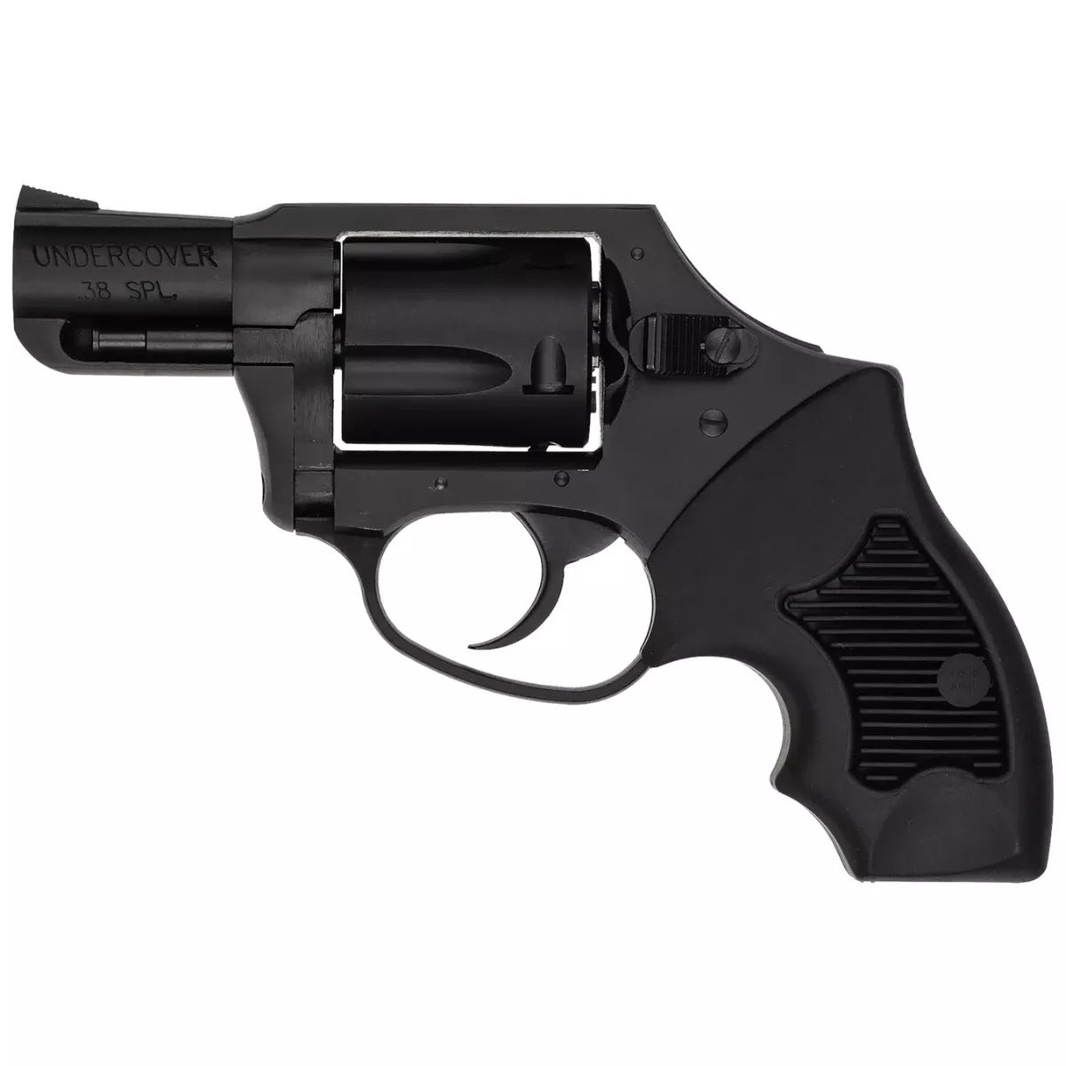 Charter Arms Undercover Lite Small 38 Special with 2" Black Steel Barrel & Cylinder and Black Passivate Aluminum Frame - 13811