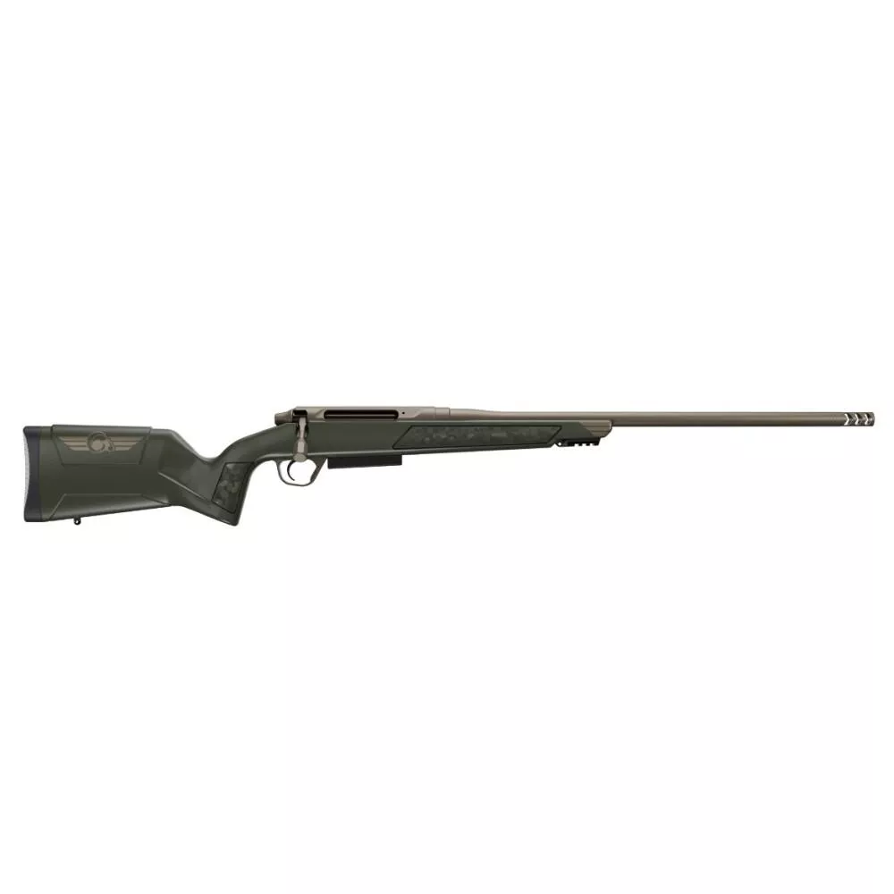Christensen Arms Evoke Rifle 7mm Backcountry 3rd Magazine 20″ 5/8×24″ Threaded Barrel Bronze and Action Gray Stock