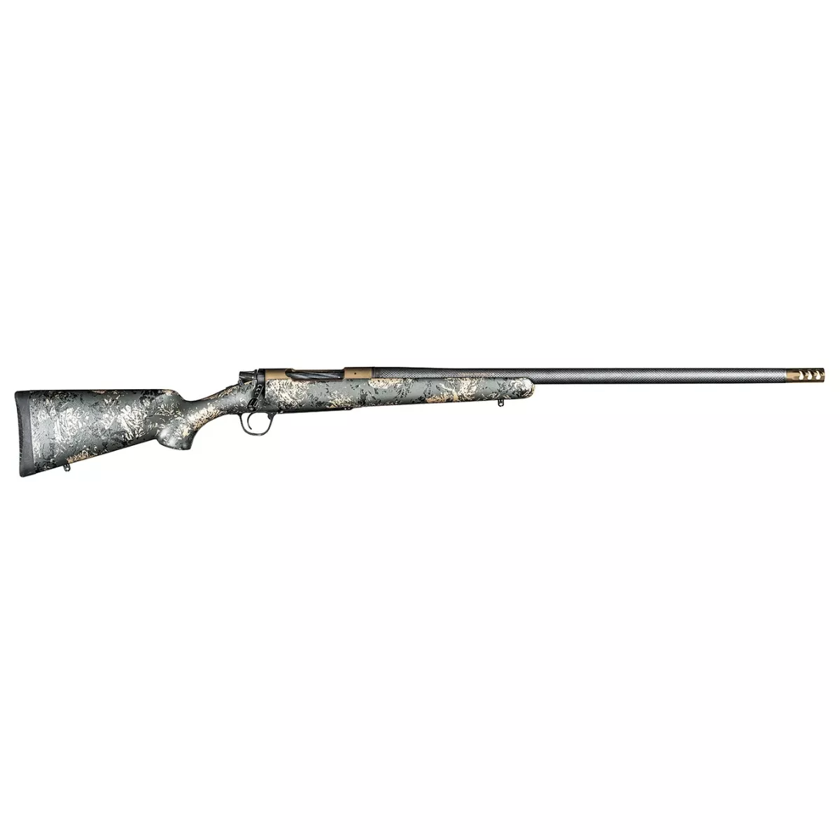 Christensen Arms Ridgeline FFT 28 Nosler with 22" Burnt Bronze Cerakote Steel Threaded Barrel - 8010619500