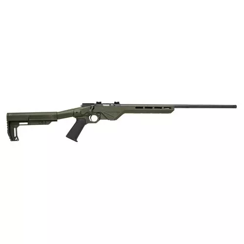 Citadel CIT22WMBLTODG Trakr 22 WMR 5+1 18" Blued Steel Barrel & Receiver, OD Green Synthetic Stock