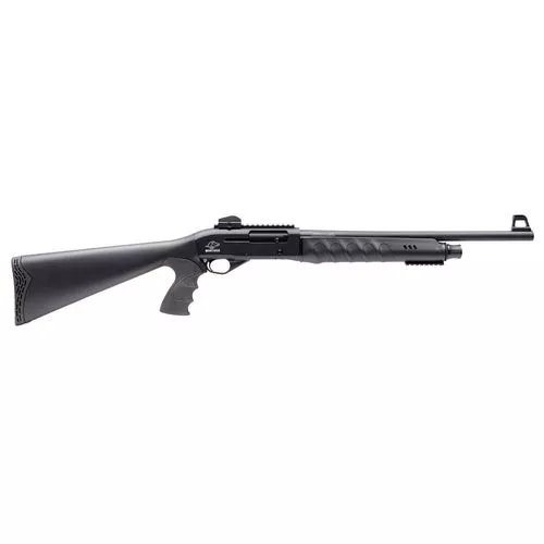 Citadel FWH122011 Warthog 12 Gauge Semi-Auto 3" 4+1 20" Chrome Moly-Lined Barrel & Receiver, Black Fixed Pistol Grip Stock, Black Polymer Grip