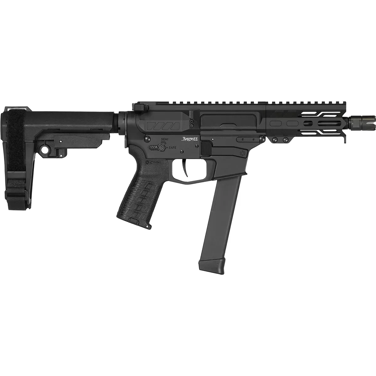 CMMG 99A890FAB Banshee MKGS 9mm AR-15 Semi Automatic Pistol