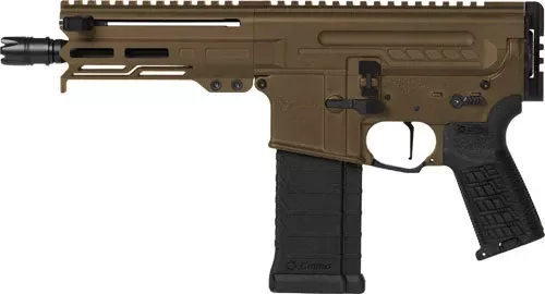CMMG Dissent MK4 5.7x28mm 6.5" 32+1 Semi-Auto Pistol - Midnight Bronze