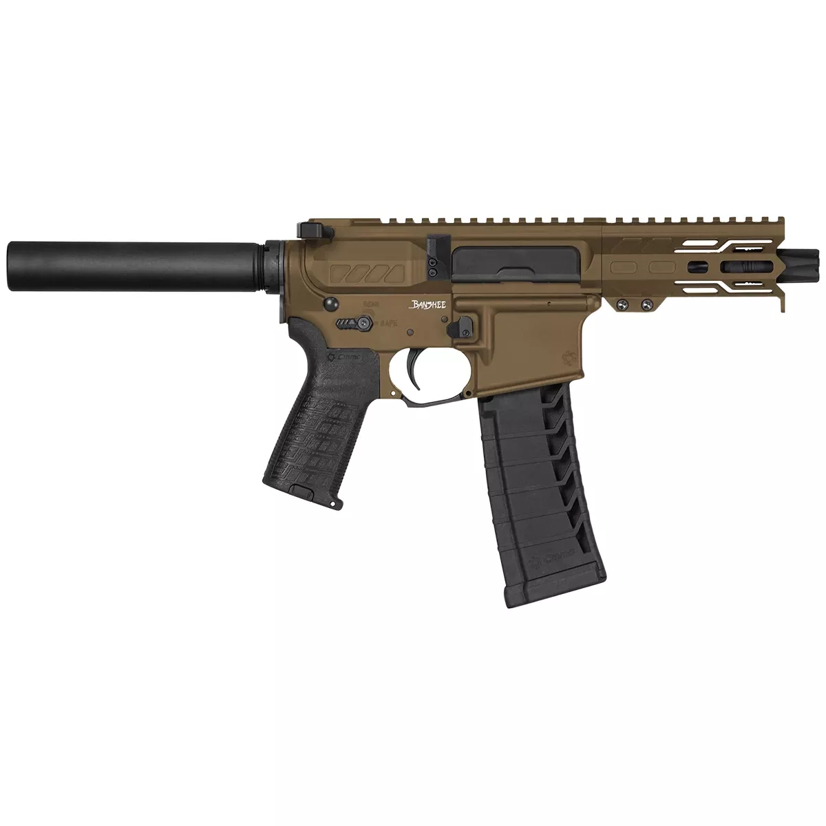 CMMG PE22A5B9EMB Banshee MK4 22 LR Semi Automatic Handgun