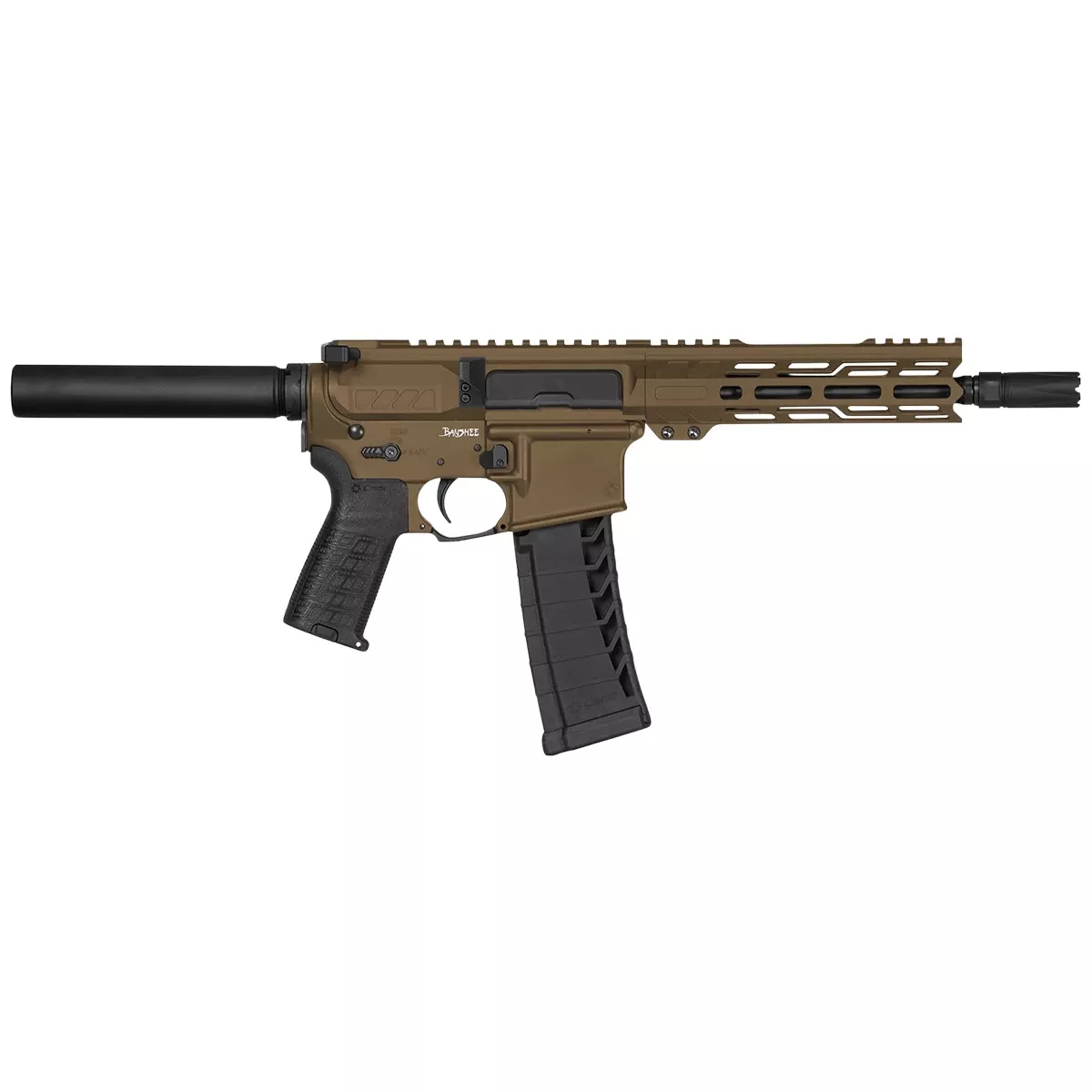 CMMG PE22A8F75MB Banshee MK4 22 LR Semi Automatic Handgun