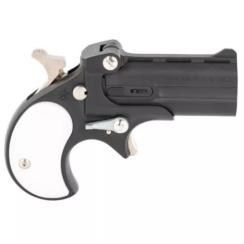 Cobra Pistol CL22LBP Derringer Classic 22 LR 2.40" 2rd Black White Polymer Grip