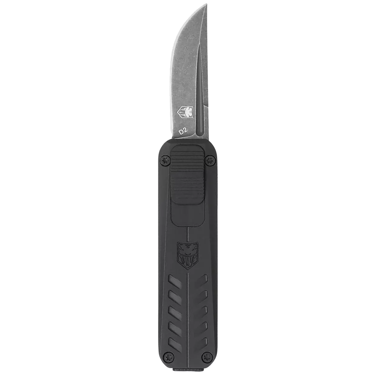 CobraTec Knives CALI928SBBLKDNS California 928SB 1.75" OTF Drop Point Knife