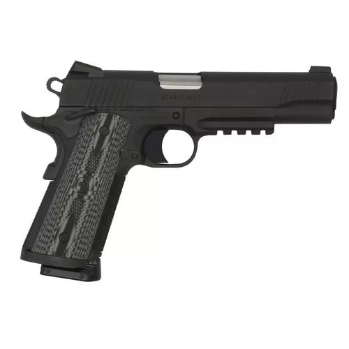 Colt Mfg O1082RGCCU 1911 Government Combat Unit 9mm Luger 5" 9+1 Black PVD Stainless Steel Checkered & Scalloped Black G10 Grip